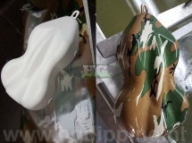 Camouflage print op speedshape