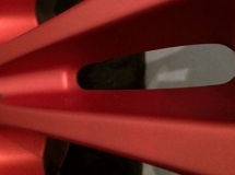 Velg rood plastic dip